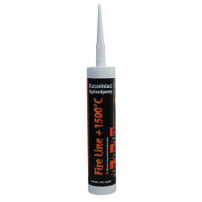 Hochtemperaturbeständiger feuerfester Silikon 1500 Grad C schwarz Fireline - 2