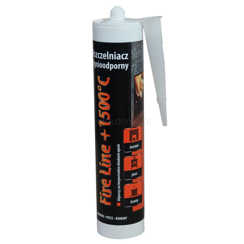 Hochtemperaturbeständiger feuerfester Silikon 1500 Grad C schwarz Fireline