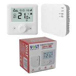 PANEL REGULATOR TEMP. VOLT POLSKA COMFORT WT 18 BEZPRZEWODOWY