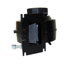 Dmuchawa do kotła, wentylator DM 125 malowana obudowa, przesłona O, przewód 2 m - 4