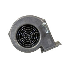 Dmuchawa do kotła, wentylator DM 125 klapka, przewód 2 m - 4