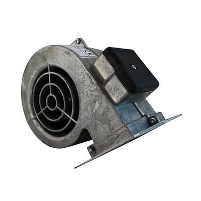Blower for boiler, WBS-6 aluminum fan with damper and 0.65 m cable - 35 W motor