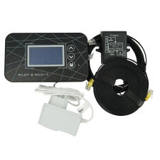 Control panel room regulator thermostat REMOTE G RF BLACK 913.01 - 2