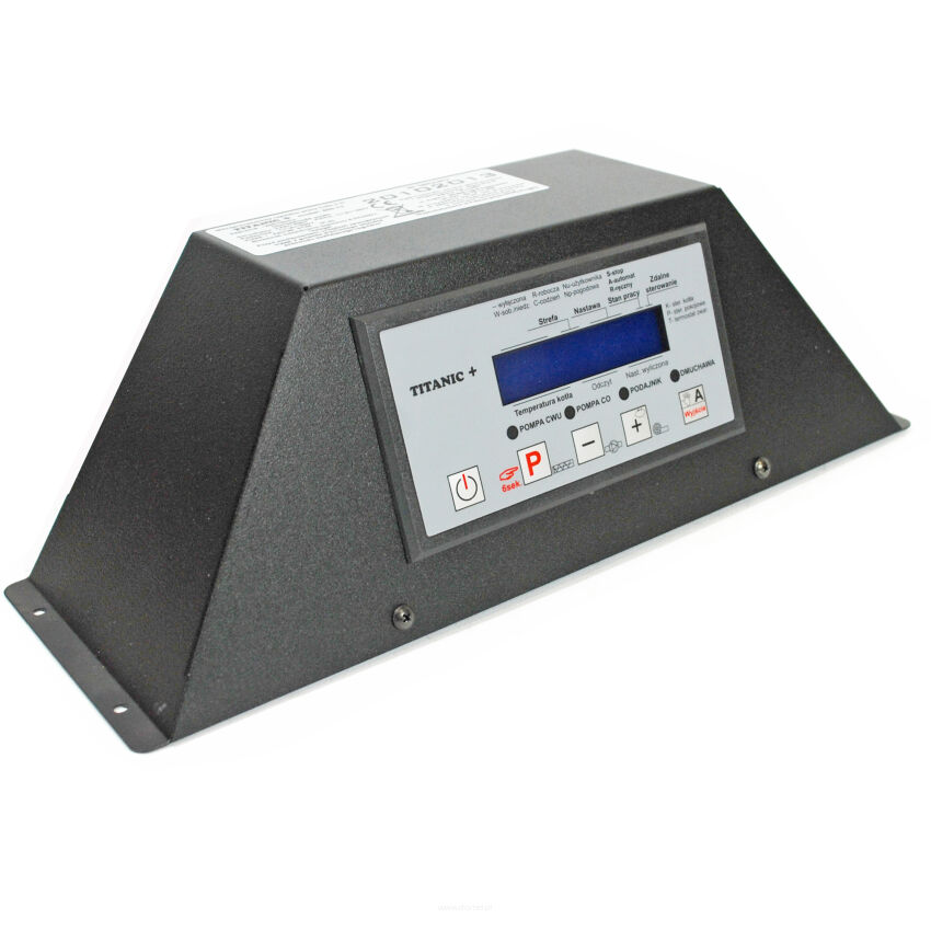 Controller TITANIC 3SM temperature regulator for boiler furnace with feeder
