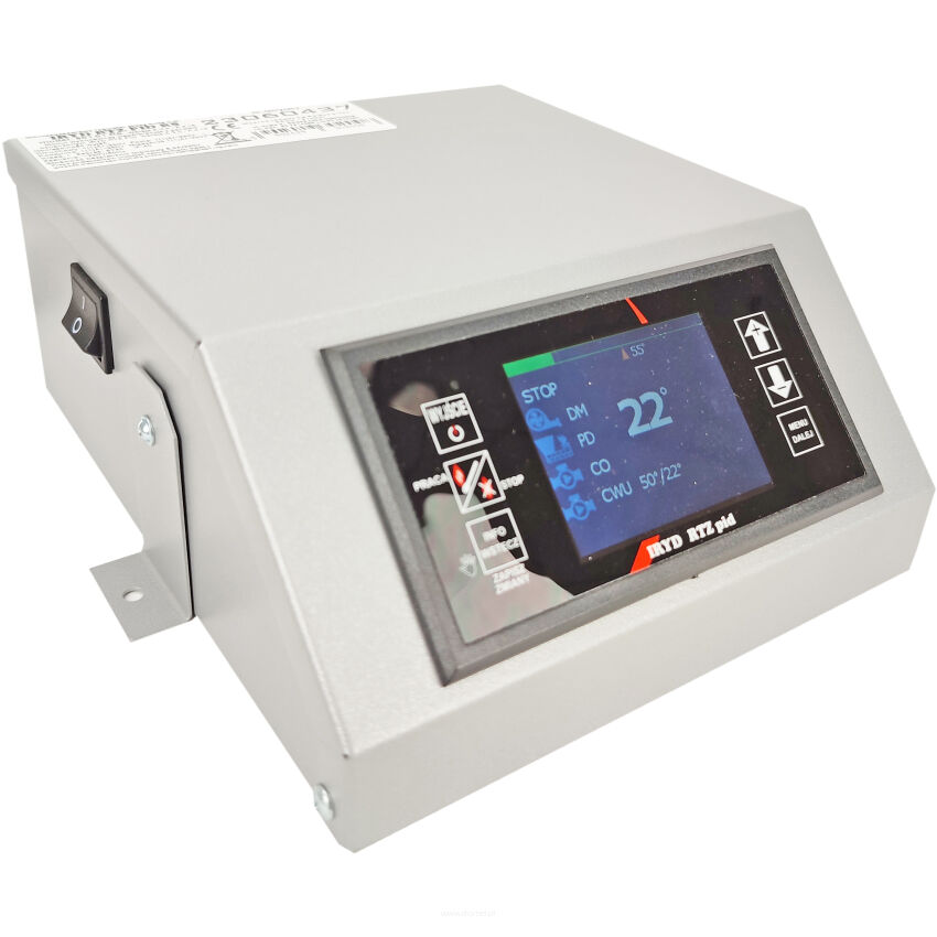 Controller for eco-pea coal boiler IRYD RTZ 1SK PID Czech language version
