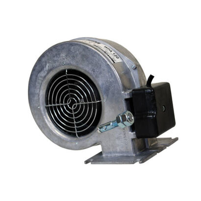 Blower for boiler, WPA 120 fan with flap, 2 meter cable