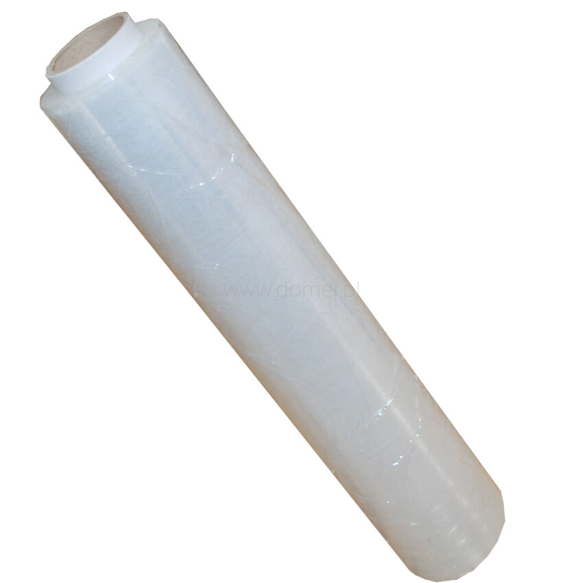 Stretch film for packaging, white - 3.2 kg