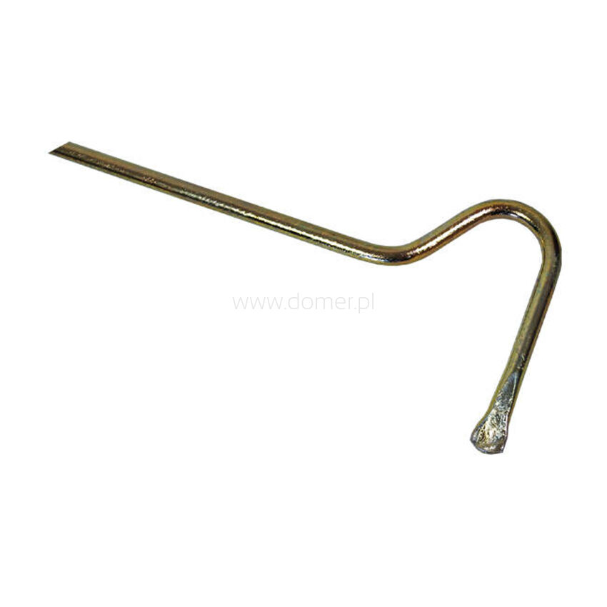 Háčik na čistenie pece kotla dĺžka 60 cm