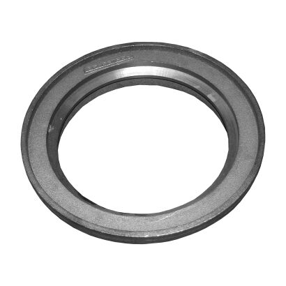 Litinový hořákový kruh 50 kW - litina pro šnekový podavač na jemné uhlí, tryska