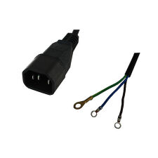 Przewód zasilający komputerowy wtyczka dł. 0,65 metra - 2