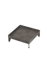 Palenisko ogrodowe metalowe FOCOLARE 3 blacha 2mm, niemalowane, 80cm - 3