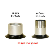 Schutzkappe Muffenanschluss Durchmesser 31 mm (KM 31) - schwarz - 2