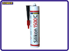 Silikon ognioodporny wysokotemperaturowy DOMER 1500 stopni C - czarny - 3