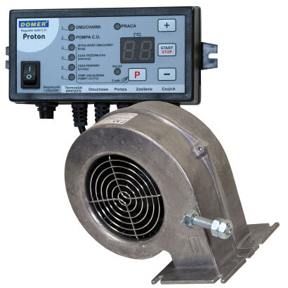 Controller for PROTON feed boiler and DM 120 blower stove set