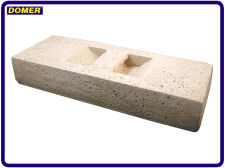 Cegła szamotowa żaroodporna 12 x 35 cm do izolacji drzwiczek kotła pieca - 4