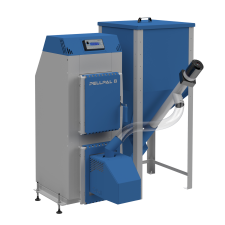 Kocioł na pellet PELLPAL o mocy 8 kW sterownik LCD kolorowy wyświetlacz - 5 Klasa EcoDesign - 2