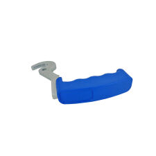 Griff für Kesseltür gerade L-56 unter blauem Logo - 2