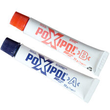 Lepidlo na sklo a kov POXIPOL metalický epoxidový dvousložkový - 4