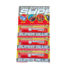 Klej błyskawiczny SUPER GLUE jednoskładnikowy super mocny - 2