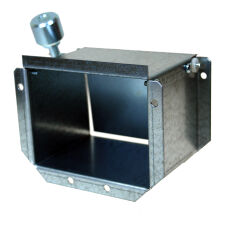 Zugregler Luftklappe TR-6 Abmessung 110 x 85 x 90 mm - für Gebläse - 4