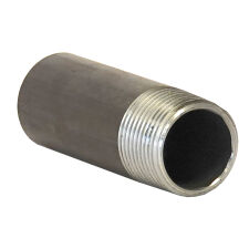 Króciec stalowy do spawania gwintowany gwint 1/2 cal dł. 150 mm - 2