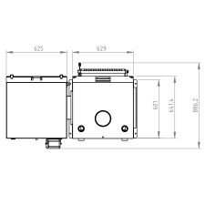 Kocioł na pellet PELLPAL DUO o mocy 48 kW sterownik dotykowy LCD - certyfikat 5 Klasa EcoDesign - 17