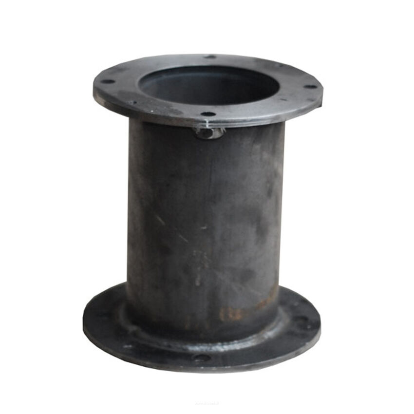 Prodlužení kolena 75 kW na koks - pro šnekový podavač 70 mm