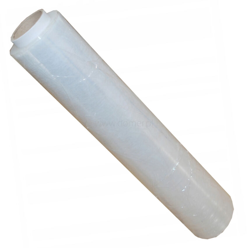 Stretch film for packaging white roll 1.1 kg