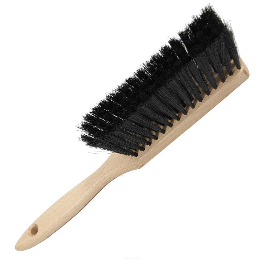 Wooden broom brush