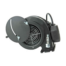 Dmuchawa do kotła, pieca z podajnikiem DM80 z klapką i przesłoną - 4