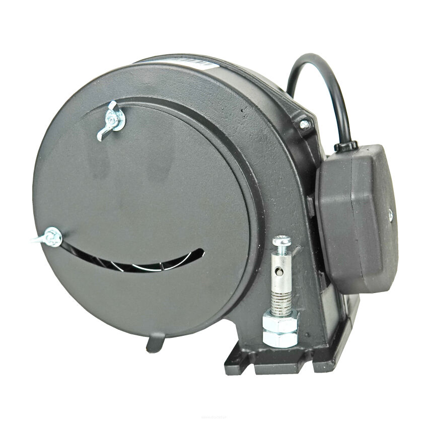 Dmuchawa do kotła, pieca z podajnikiem DM80 z klapką i przesłoną