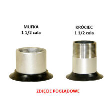 Schutzkappe Muffenanschluss Durchmesser 27 mm (KM 27) - schwarz - 2