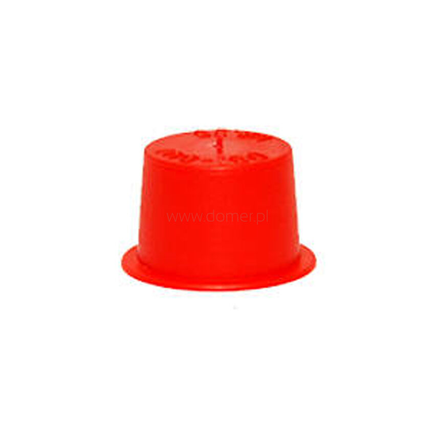 Red internal cap 1 1/2 inch plug - 41 0070