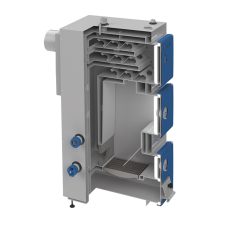 Kocioł na drewno PELLPAL D o mocy 25 kW z miarkownikiem Regulus - EcoDesign, 5 Klasa - 5