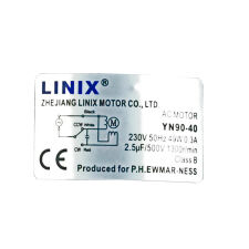 Silnik 40 W EWMAR LINIX Przełącznik P/L - 4