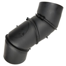 Kolano kominowe 4 elementowe nastawne stalowe malowane średnica 150 mm - 7