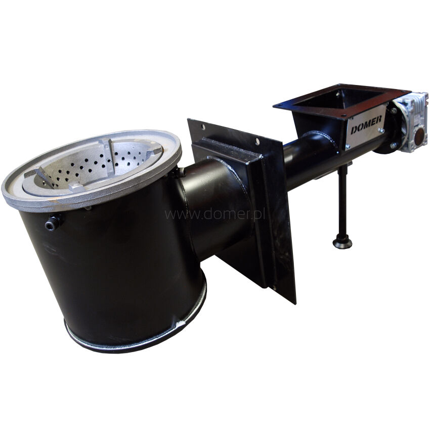 Šnekový podavač retorta do kotle pece 5. třída a EcoDesign otočný 50 kW Domer přepínač L/P