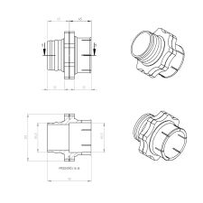 Złącze magnetyczne Pellpal MINI Spiro i Port 60mm - 6