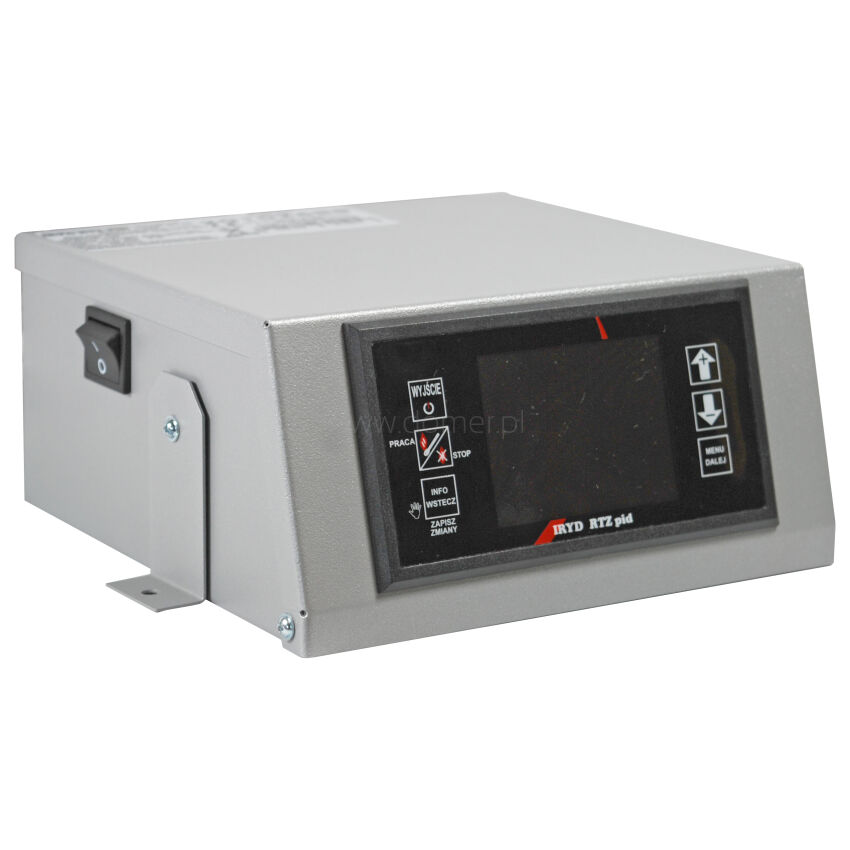 Sterownik IRYD RTZ 1SK algorytm PID regulator temperatury do kotła pieca z podajnikiem