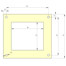 Gasket under standard Domer Pancerpol tank outside 240 x 220 mm, inside 180 x 140 mm rubber - 2
