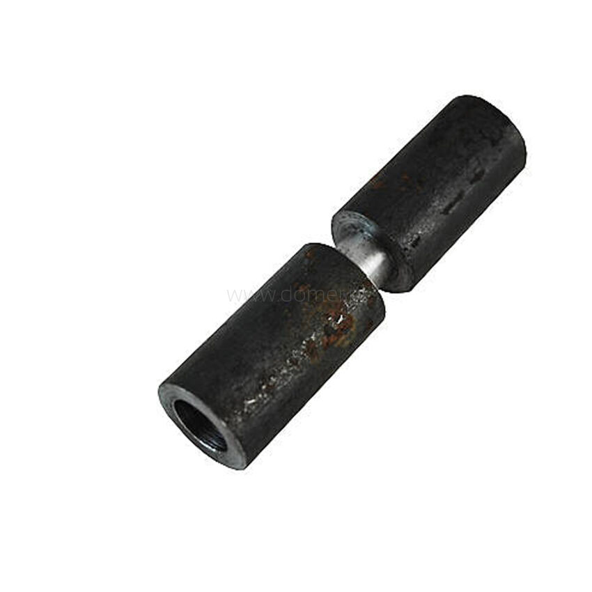 Turned steel hinge for welding FI 25 length 90 mm