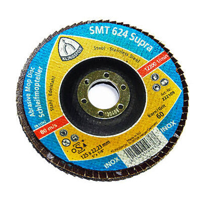 Ściernica listkowa talerzowa lamelkowa śr. 125 x 60 Klingspor