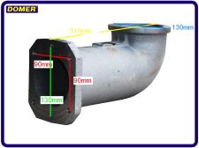 Gusseisenbogen Förderschnecke 25 kW Gusseisen für Förderschnecke - 4