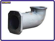 Gusseisenbogen Förderschnecke 25 kW Gusseisen für Förderschnecke - 2