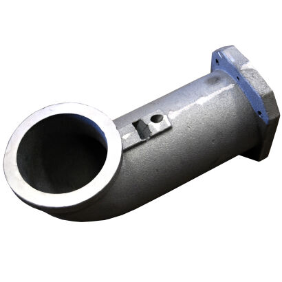 Litinové koleno podavače 25 kW litina pro šnekový podavač