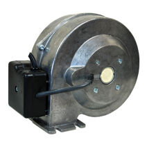 Dmuchawa do kotła, wentylator DM 80 przesłona wlotu X przewód 2 m puszka na kołnierzu - 2