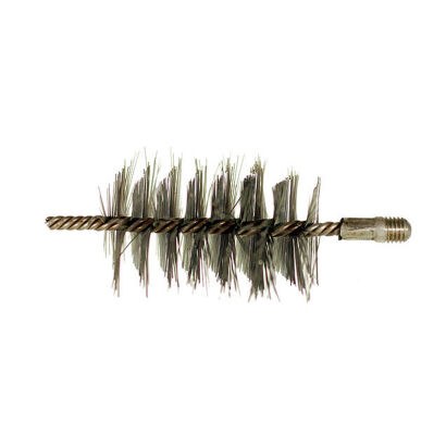 Steel brush metal flat cleaning brush 30 x 80 mm with M-12 thread