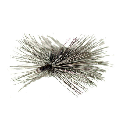 Ocelový kartáč plochý 40 x 80 mm s vnějším závitem M-12