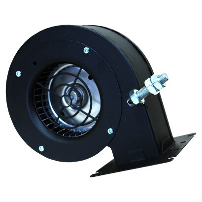 Blower for boiler, RV-14 R fan with 2-meter cable and draft regulator