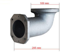 Kolano żeliwne podajnika 100 kW żeliwo do podajnika ślimakowego - 3